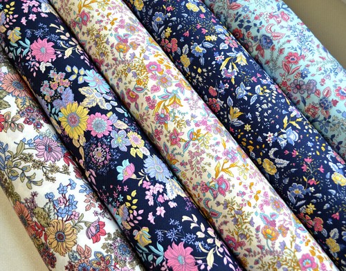 Bright vintage floral - vintage, cotton