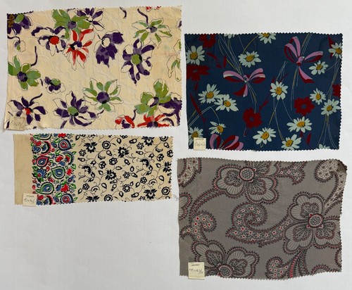 Lot vintage floral - of, pc
