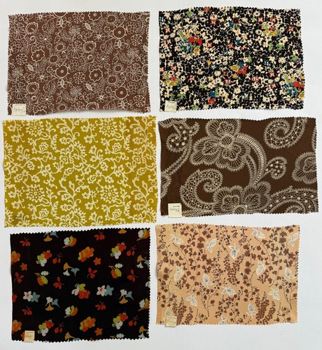 Lot vintage floral - lot, 6