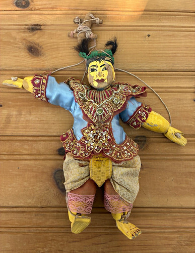 Antique burmese handmade - antique, wood