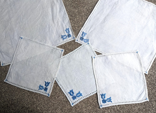 Vintage linen piece - linen,