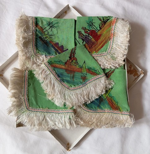 Vintage set place mats - vintage, 7