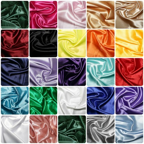 Silky satin dress craft fabric - dress,