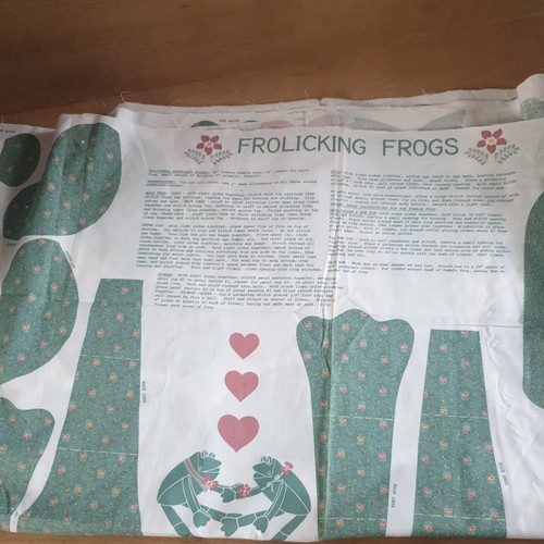 Vintage frolicking frogs - vintage,
