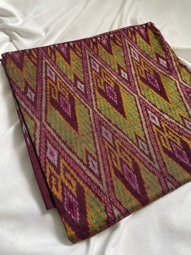 Handmade thai silk fabric - handmade,