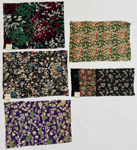 Lot vintage floral - 5,